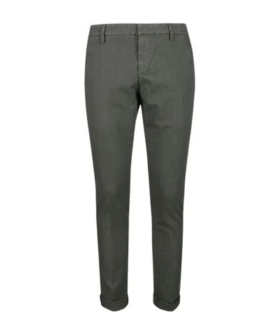 Dondup Middle Waist Casual Pants In Black