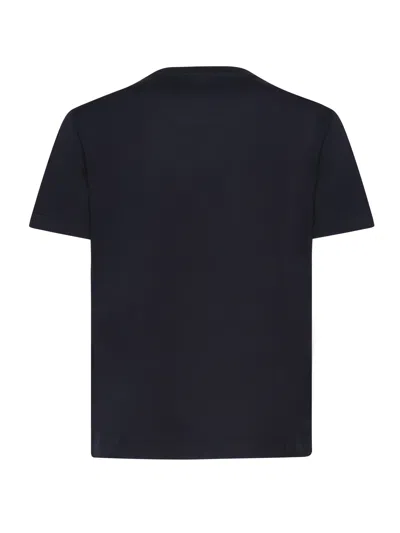 Dondup Midnight Blue Cotton Crewneck T Shirt