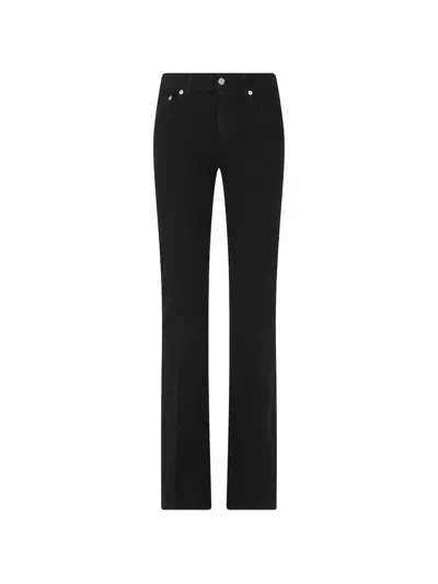 Dondup Mid-rise Straight-leg Jeans In Black