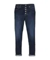 Dondup Mila Carrot-fit Cropped Jeans In Blue
