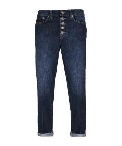 Dondup Mila Carrot-fit Cropped Jeans In Blue