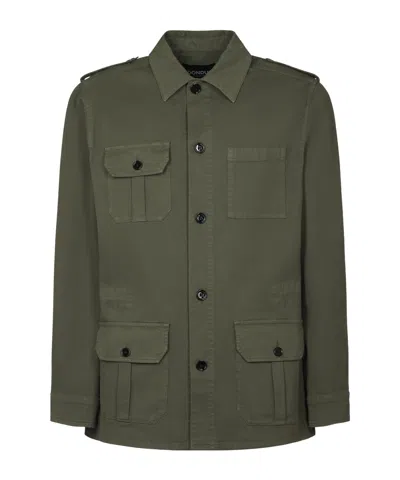 DONDUP MILITARY-INSPIRED UTILITY JACKET