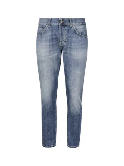 Dondup Mius Cotton Jeans In Navy