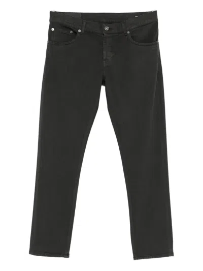Dondup Mius Five-pocket-jeans In Black