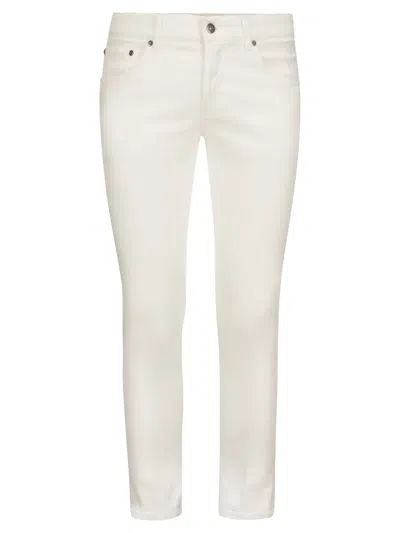 Dondup Mius - Five Pocket Trousers In White