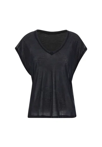 Dondup Modal T-shirt In Black