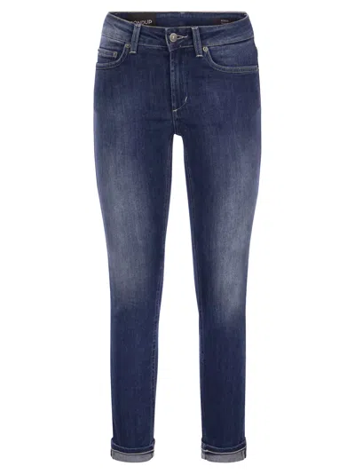 DONDUP MONROE - FIVE-POCKET SKINNY FIT JEANS
