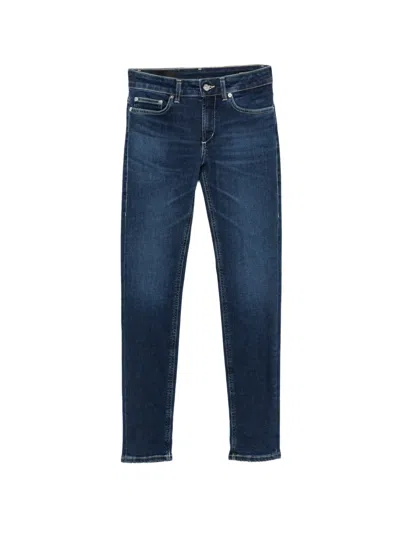 Dondup Monroe Dark-wash Jeans In Blue