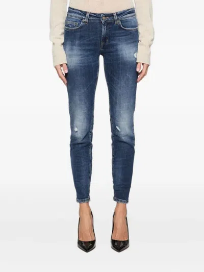 DONDUP MONROE DISTRESSED-EFFECT JEANS