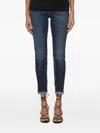 Dondup Mod.monroe Denim Jeans In Blue