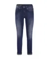 Dondup Iris - Jeans Skinny Fit In Blue
