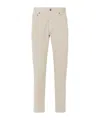 Dondup Trousers With Logo In Nude