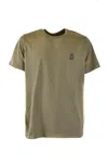 Dondup Crew Neck T-shirt In Green