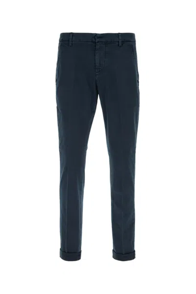 DONDUP NAVY BLUE CHINO PANTS