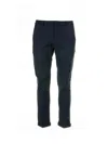 Dondup Navy Blue Gaubert Trousers