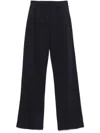 Dondup Navy Blue Logo-embroidered Track Pants