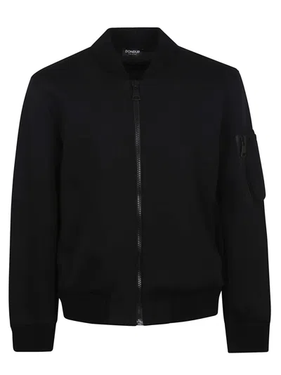DONDUP DONDUP NEOPRENE BOMBER JACKET
