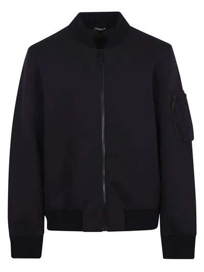 DONDUP NEOPRENE BOMBER JACKET