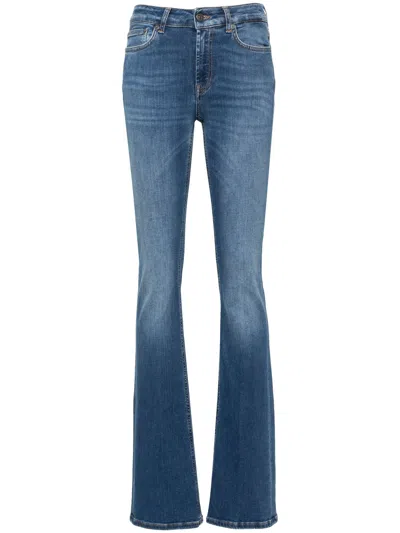 Dondup Newlola Bootcut Jeans In Blue