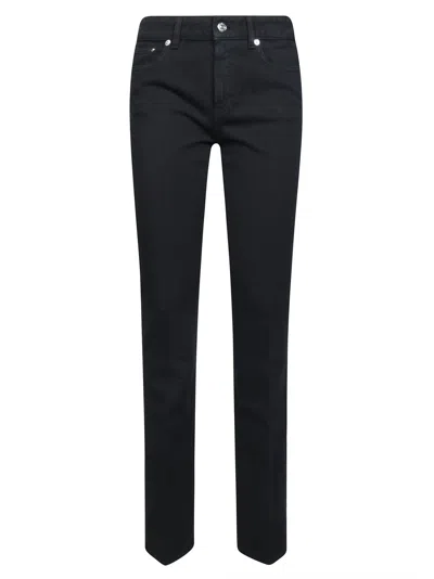 Dondup Newlola Skinny Fit Bootcut 5-pocket Jeans In Nero