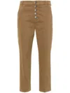 DONDUP NIMA LOOSE-FIT COTTON CHINOS