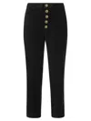 Dondup Black Nima Trousers