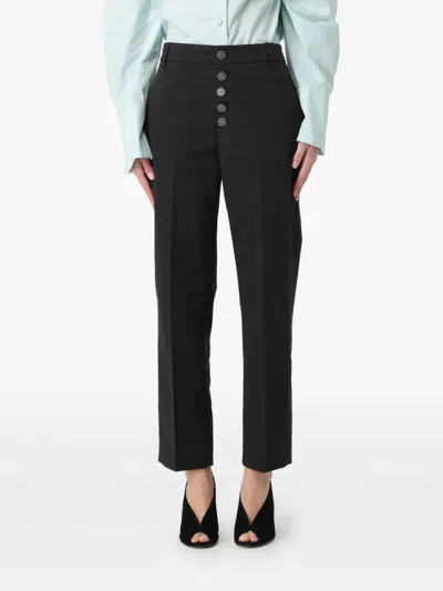 Dondup Nima Trousers In Black