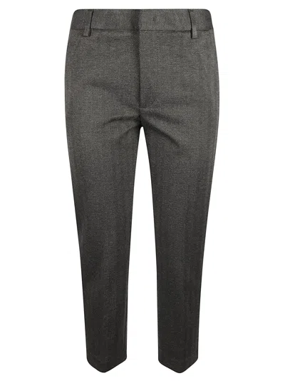 Dondup Nima Trousers In Grey/black