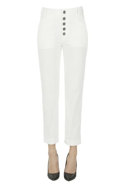 Dondup Nima Trousers In White