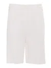 Dondup Bermuda Nita In Jersey In White