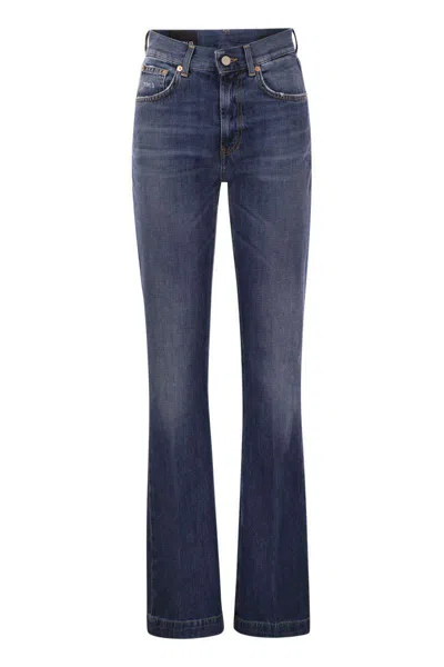 DONDUP DONDUP OLIVIA - SLIM FIT BOOTCUT JEANS