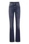 Dondup Olivia Slim Fit Bootcut Jeans In Blue