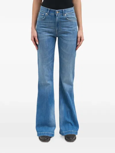 Dondup Pantalone In Denim Bootcut Olivia In Blue