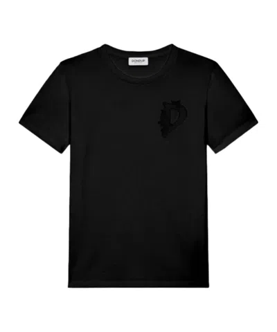 Dondup Open-necked Black Shirt