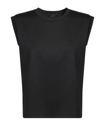Dondup Opening Back Logo T-shirt In Black