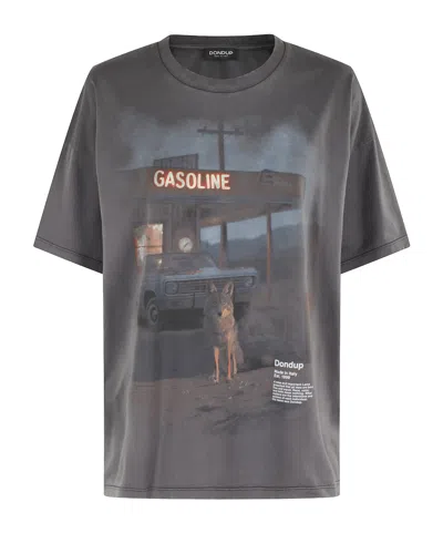 DONDUP OVERSIZED CREW-NECK T-SHIRT