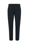 Dondup Pablo Trousers In Regular Poplin In Blue