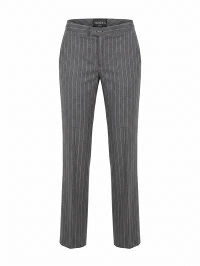 Dondup Palazzo Pants In Gray