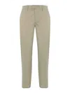 Dondup Pablo Trousers In Regular Poplin