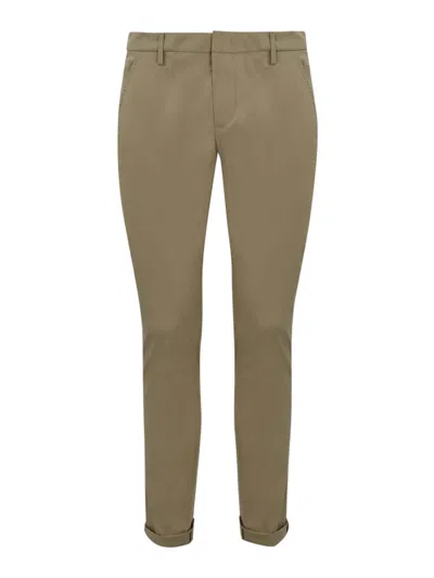Dondup Gaubert Trousers In Cotton In Honey