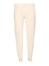Dondup Tailored Trousers With Rolled Cuffs And Pockets In Neutral