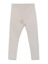 Dondup Elastic Waistband Casual Pants In Neutral