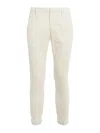 Dondup Trousers Back Pockets Belt Loops Side Pockets In Grey