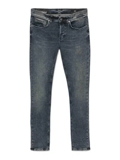 Dondup George Trousers In Lavado Medio