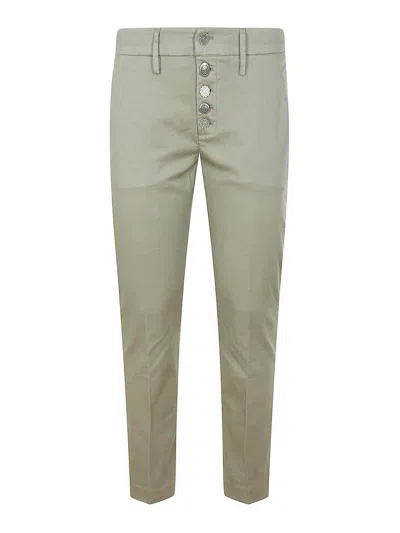 DONDUP PANTALÓN CASUAL - VERDE