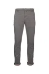 Dondup Mid-rise Slim-fit Tailored Trousers