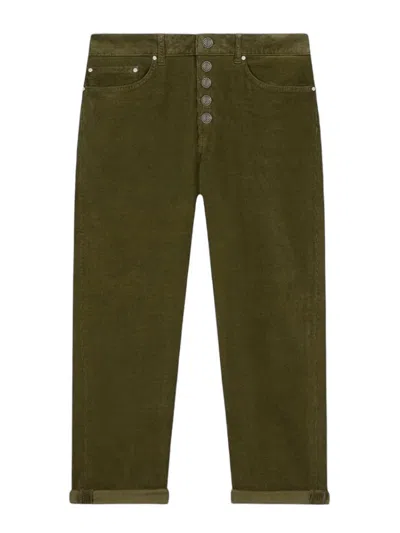 Dondup Pantalone 5 Green Pockets