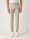 Dondup Pantalone Alfredo Slim-fit Trousers In Neutral