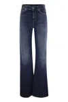Dondup Pantalone Amber Blu In Navy