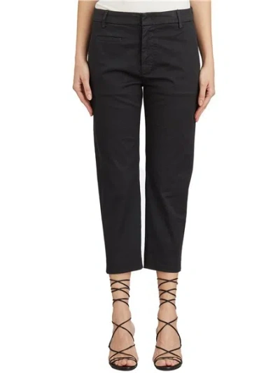 Dondup Pantalone Ariel In Cotone In Black